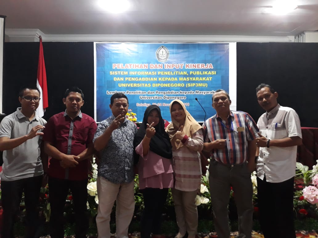 Lima Prodi di bawah Sekolah Pascasarjana Undip mengikuti Pelatihan SIP3MU di Salatiga